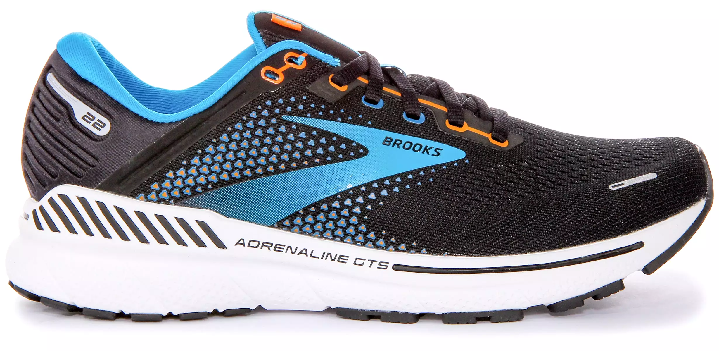 Brooks Adrenaline GTS Black Blue Men