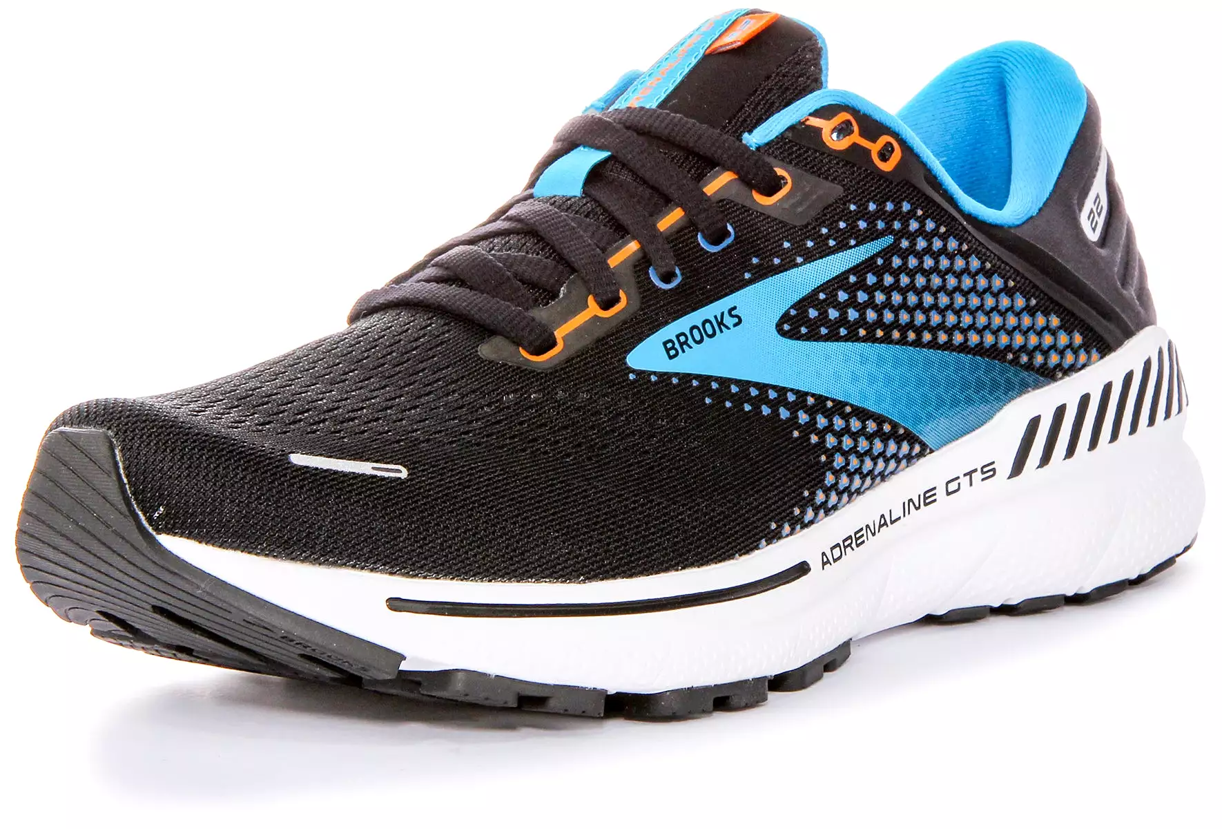 Brooks Adrenaline GTS Black Blue Men