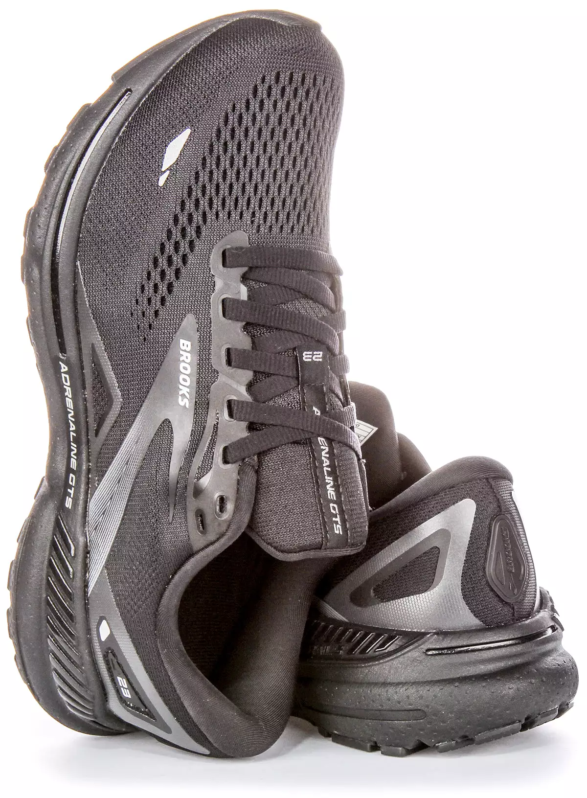 Brooks Adrenaline GTS Black Men Medium Fit.