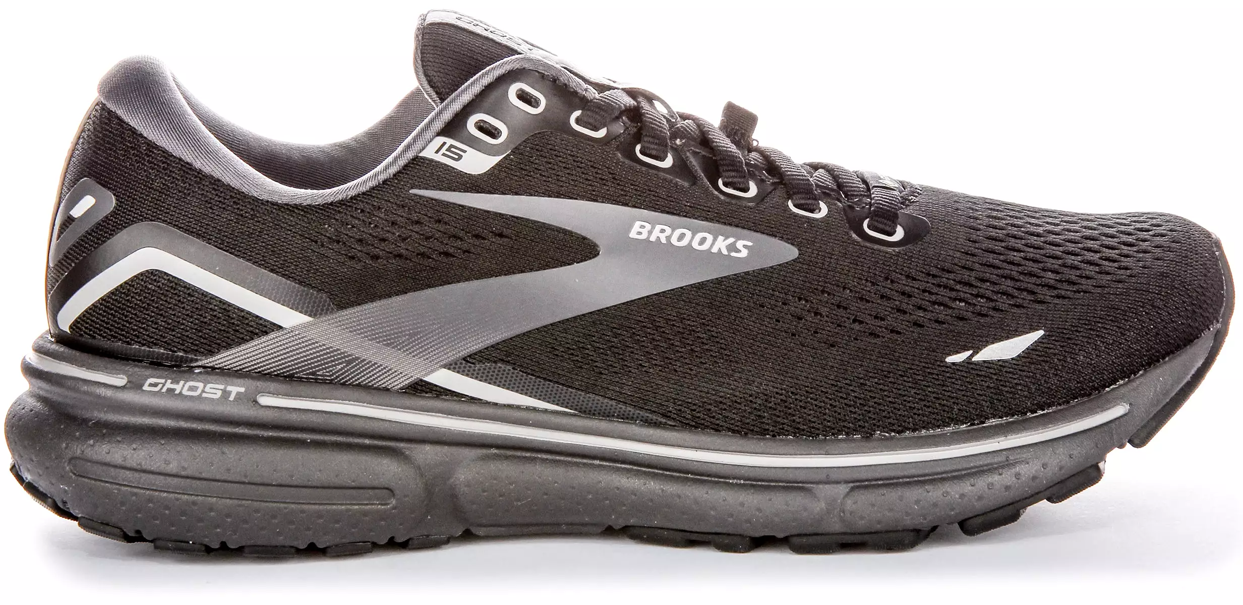 Brooks Ghost 15 GTX Black Men Medium Fit