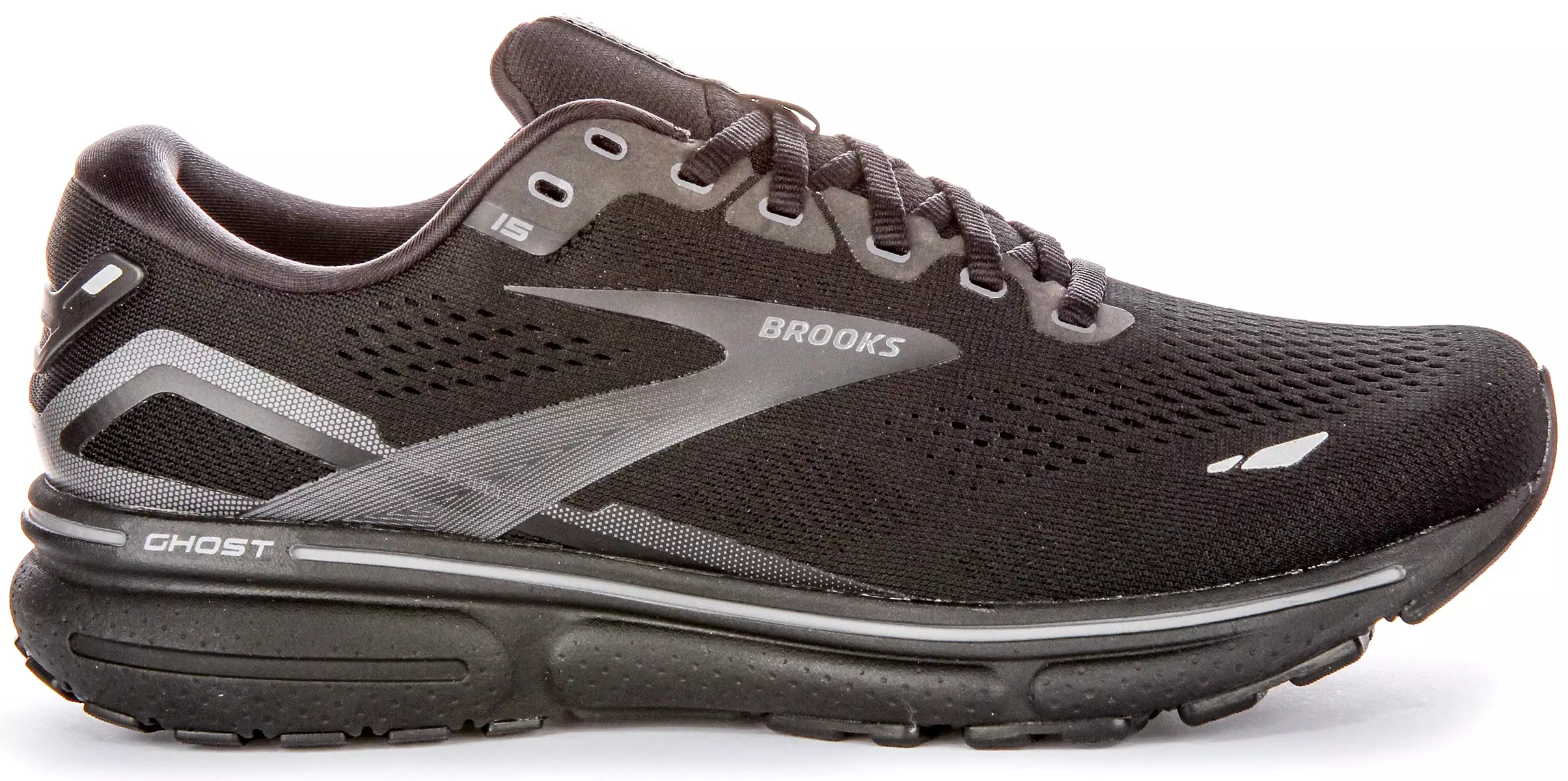 Brooks Ghost 15 Wide Fit Black Men