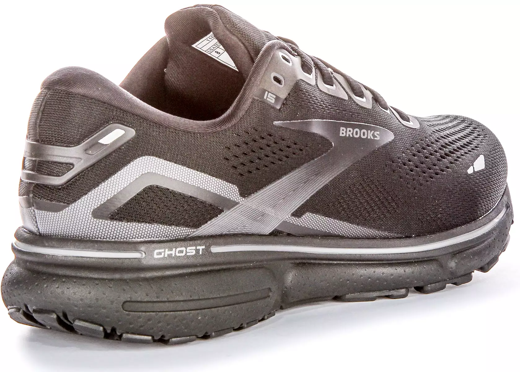 Brooks Ghost 15 Wide Fit Black Men