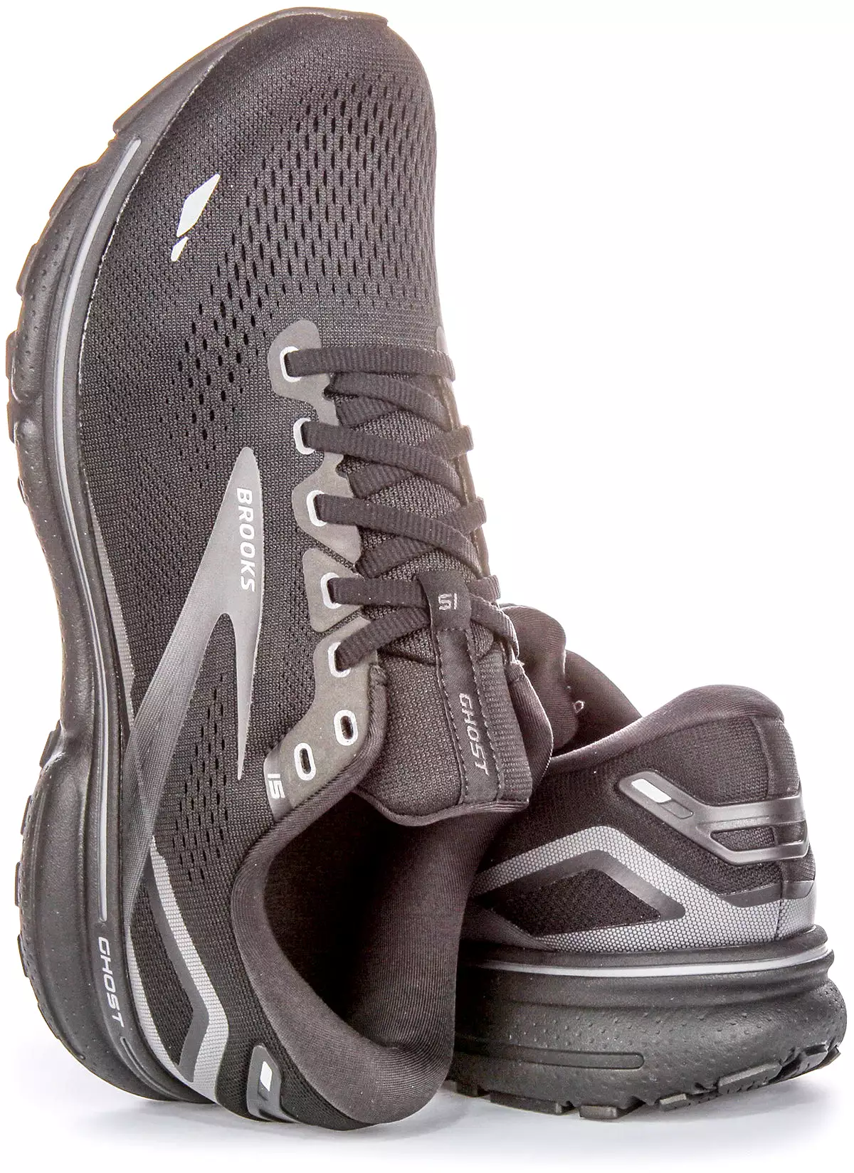 Brooks Ghost 15 Wide Fit Black Men