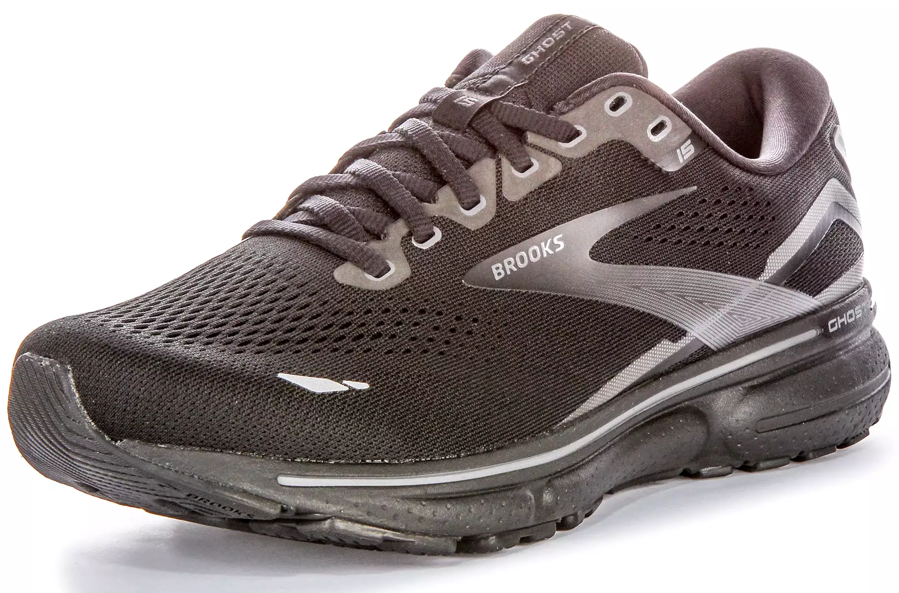 Brooks Ghost 15 Wide Fit Black Men