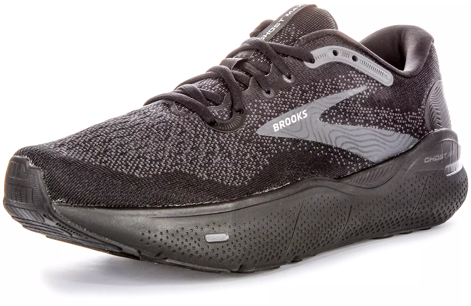 Brooks Ghost Max Black Men Wide Fit