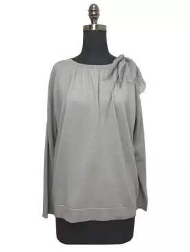 Brunello Cucinelli Cashmere Cold-Shoulder Sweater Keywords: Brunello Cucinelli, cashmere, cold-shoulder, sweater.