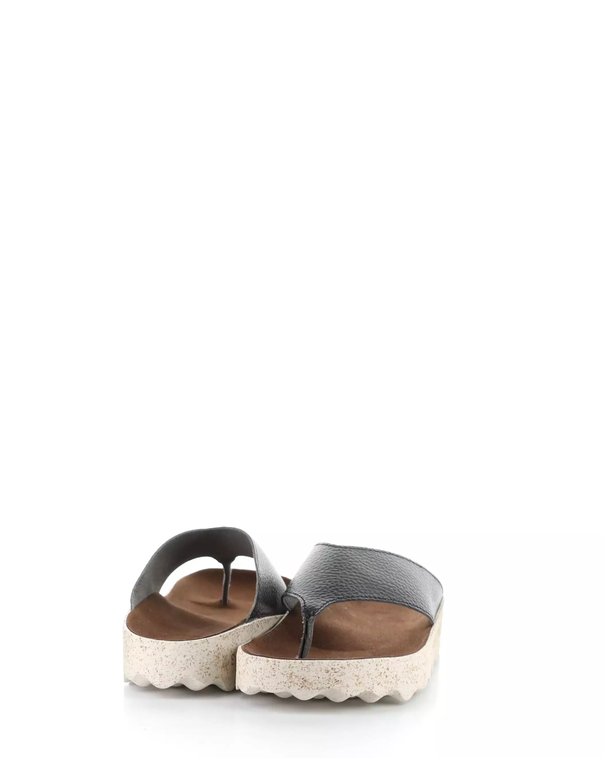 Cami Black Round Toe Sandals