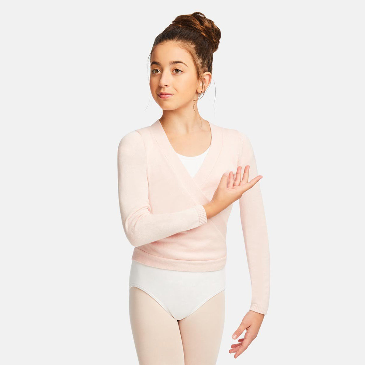 Capezio Child's Wrap Sweater - Buy now for your little one's dancewear collection.