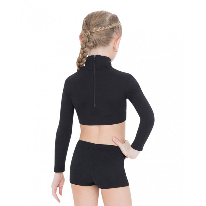 Capezio Kid's Turtleneck Long-Sleeve Top - Affordable and Stylish