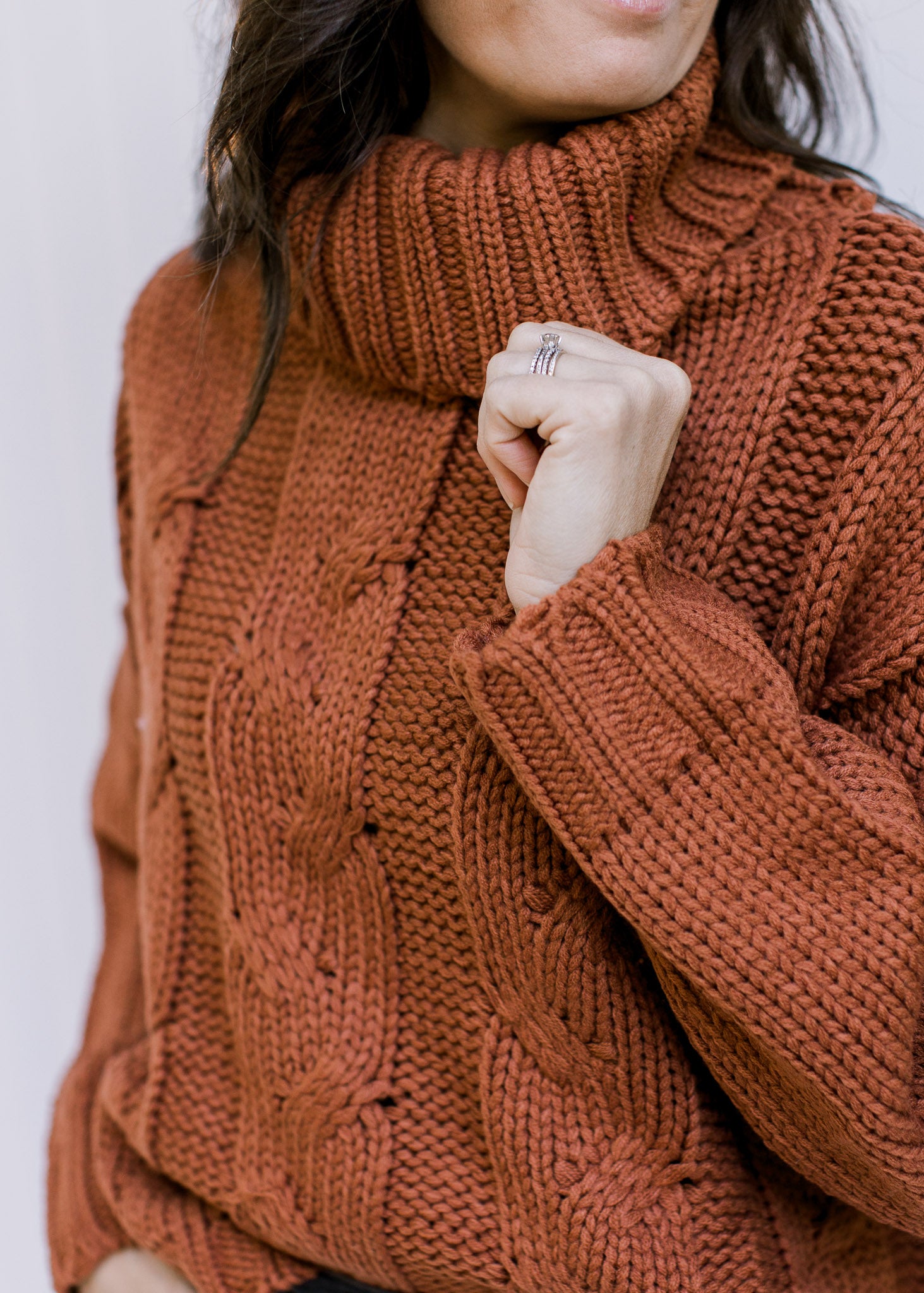 Cappuccino Turtleneck Sweater