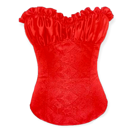 Carmen Red Corset Dress