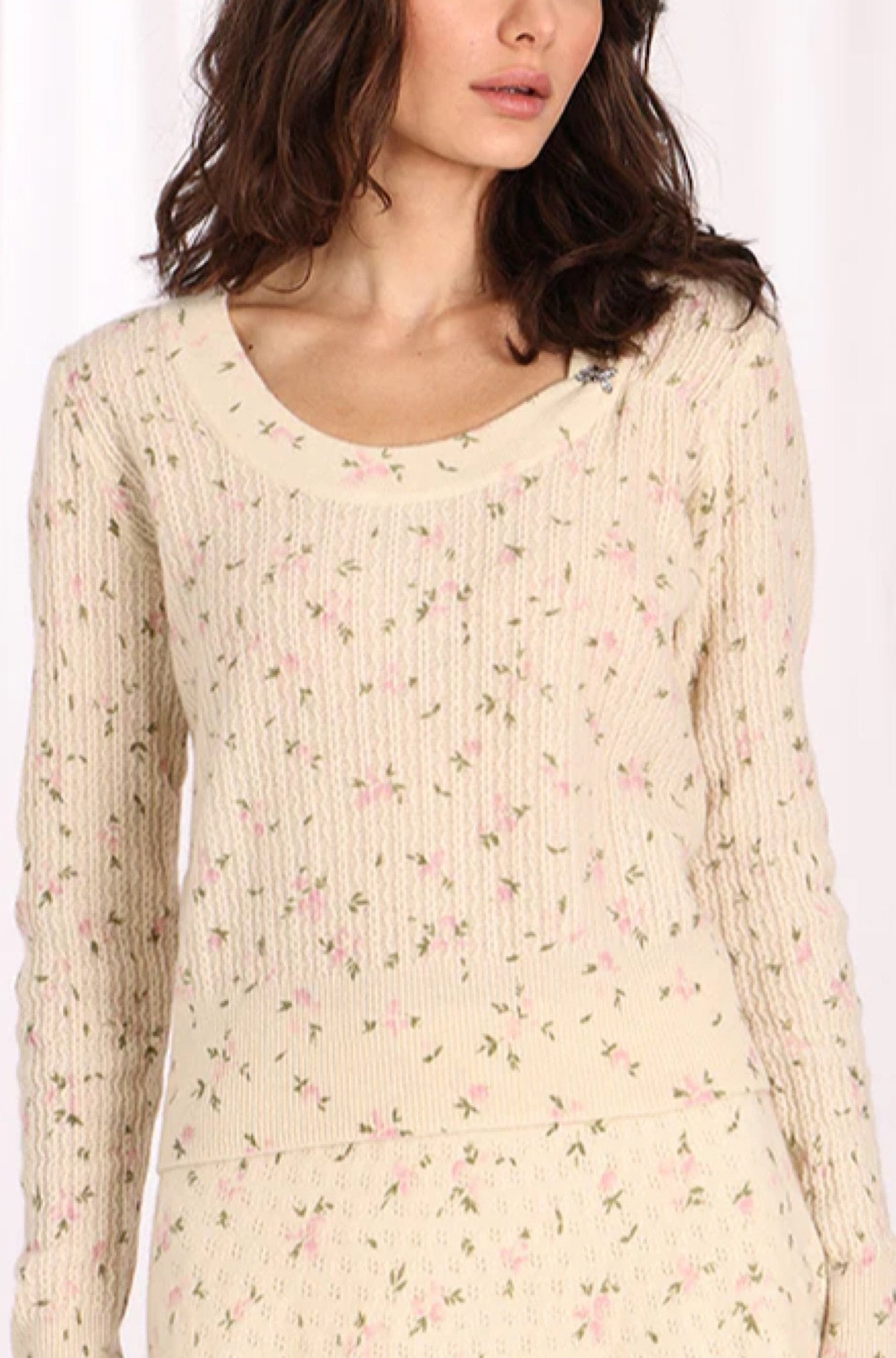 Cashmere Floral Sweater - Dior Pink - Shop Now!