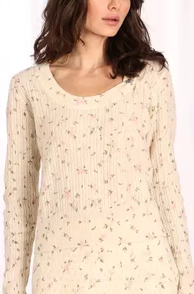 Cashmere Floral Sweater - Dior Pink - Shop Now!