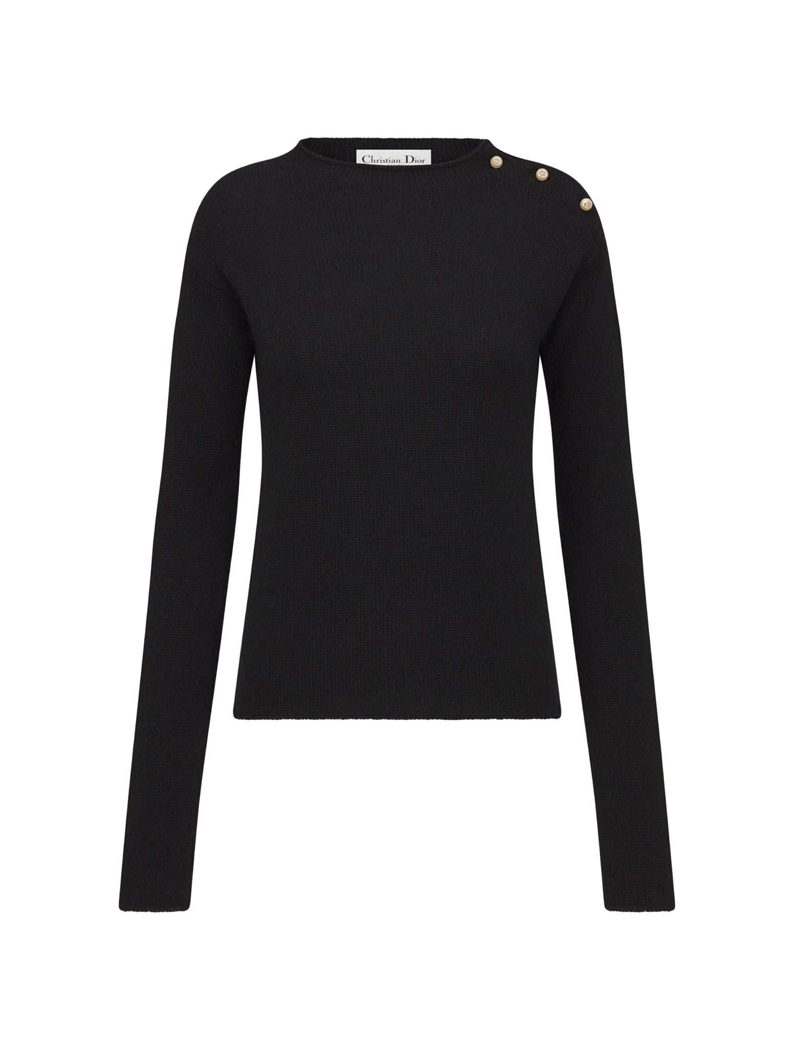 Cashmere sweater - black - shop now