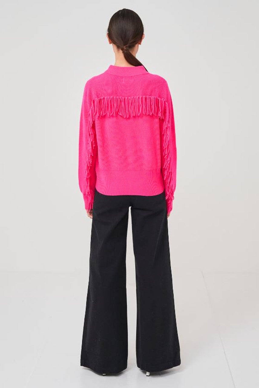 Cashmere sweater Sophia Fringe