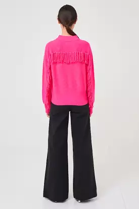 Cashmere sweater Sophia Fringe