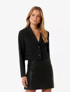 Celeste Crop Blazer - 2 Button Style