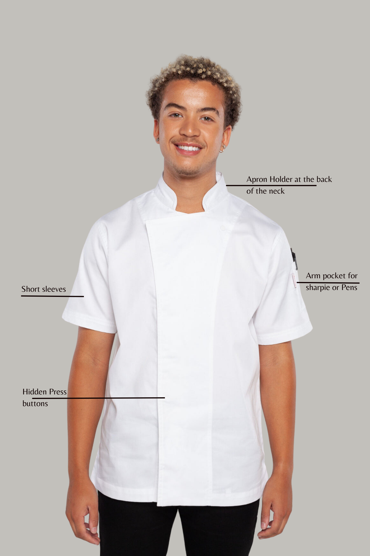 Chef Jacket White Tunic