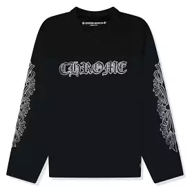 Chrome Hearts Stadium Mesh Long Sleeve Black Jersey