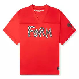 Chrome Hearts Stadium Mesh Red Football Jersey - Buy Online Now!