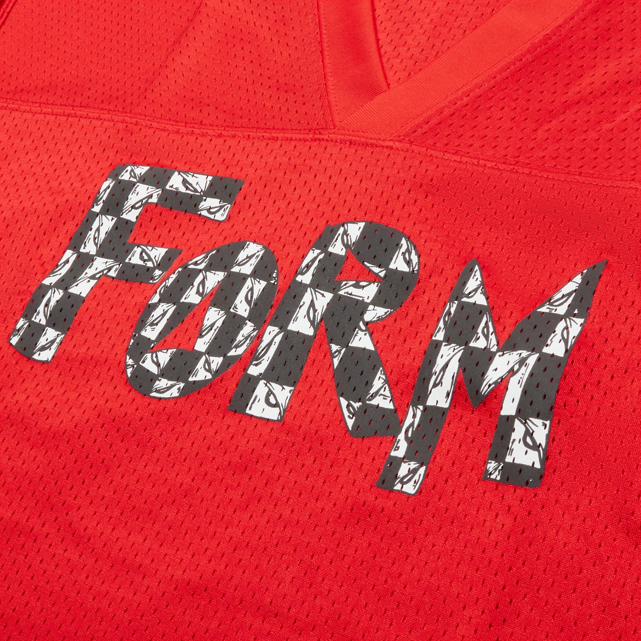 Chrome Hearts Stadium Mesh Red Football Jersey - Buy Online Now!