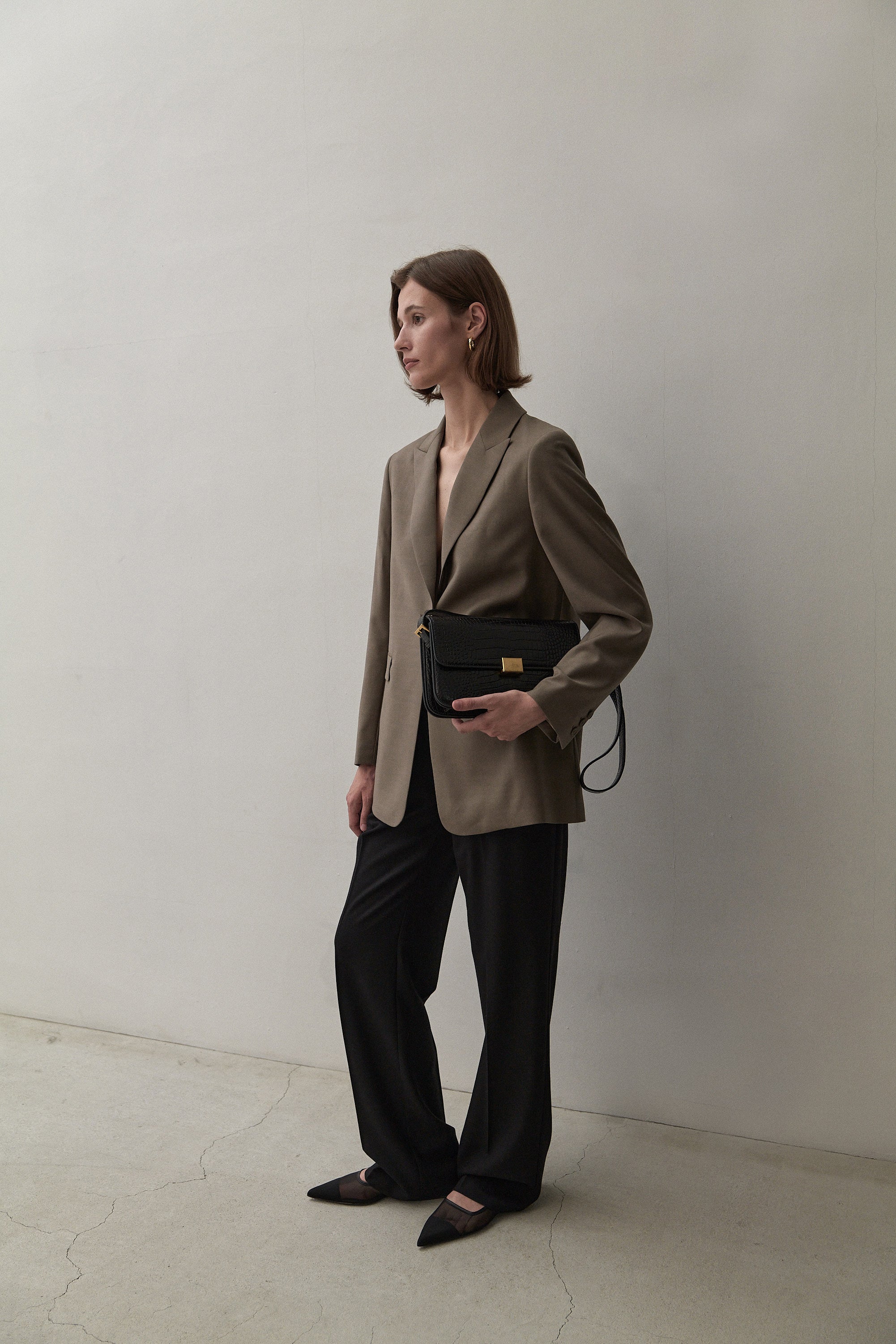 Classic Blazer - Taupe