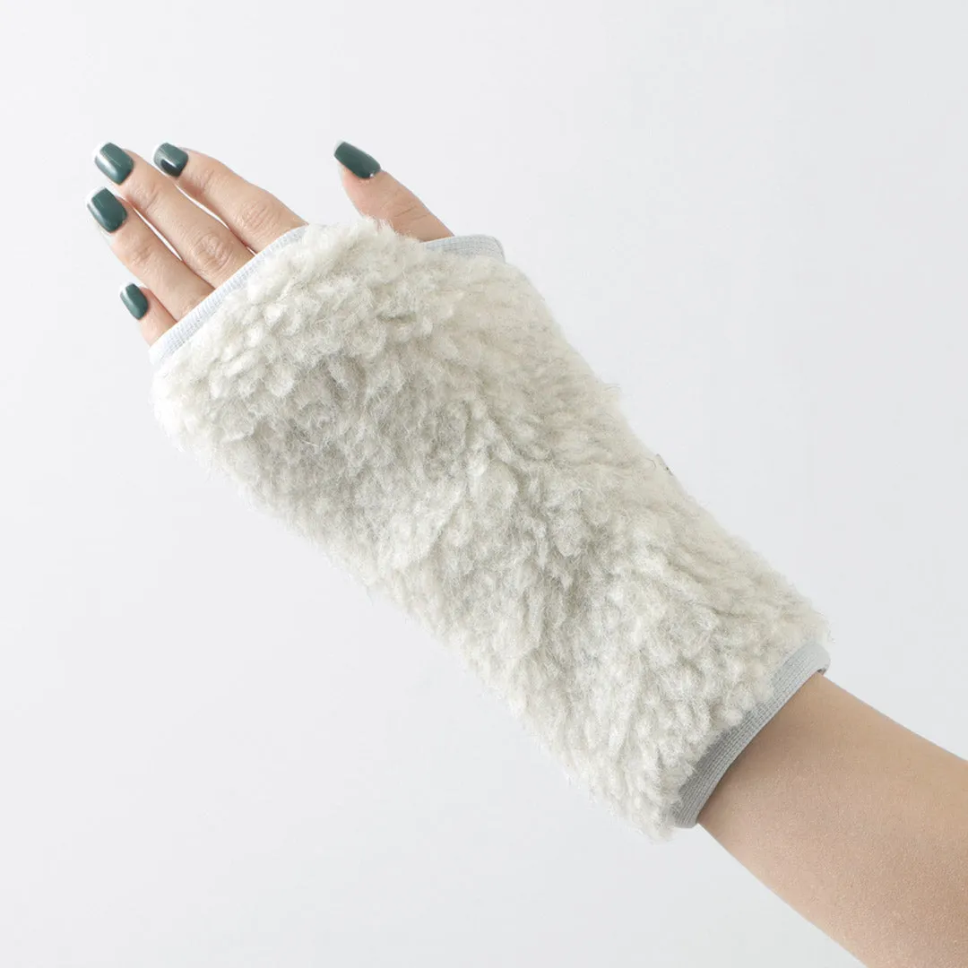 THUMBY HANDWARMERS Fingerless Women's Gloves Coldbreaker Boa Wool Solid Pattern