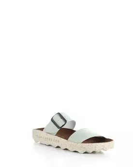 COLY225ASP 006 sage green slip-on sandals - Google SEO friendly