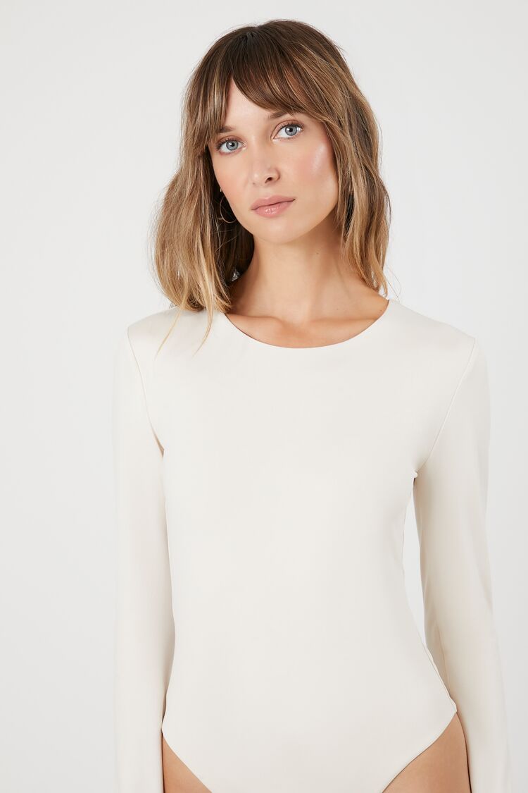 Contour Bodysuit with Long Sleeves