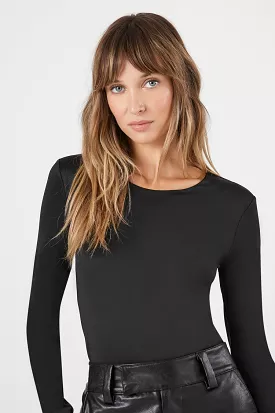 Contour Bodysuit with Long Sleeves