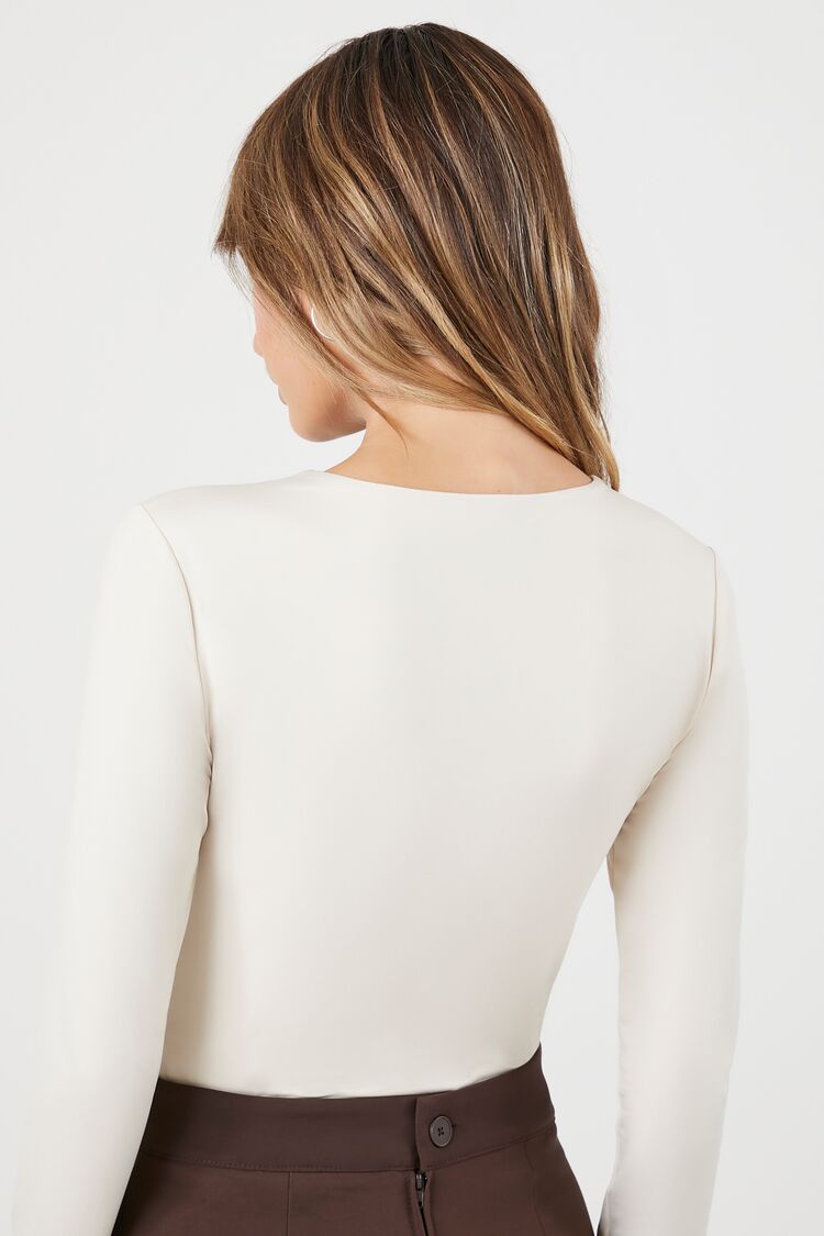 Contour Bodysuit with Long Sleeves