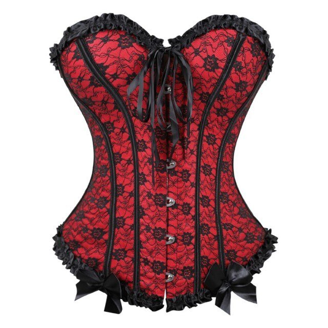 Corset Hurricane (Red) Drag - Result