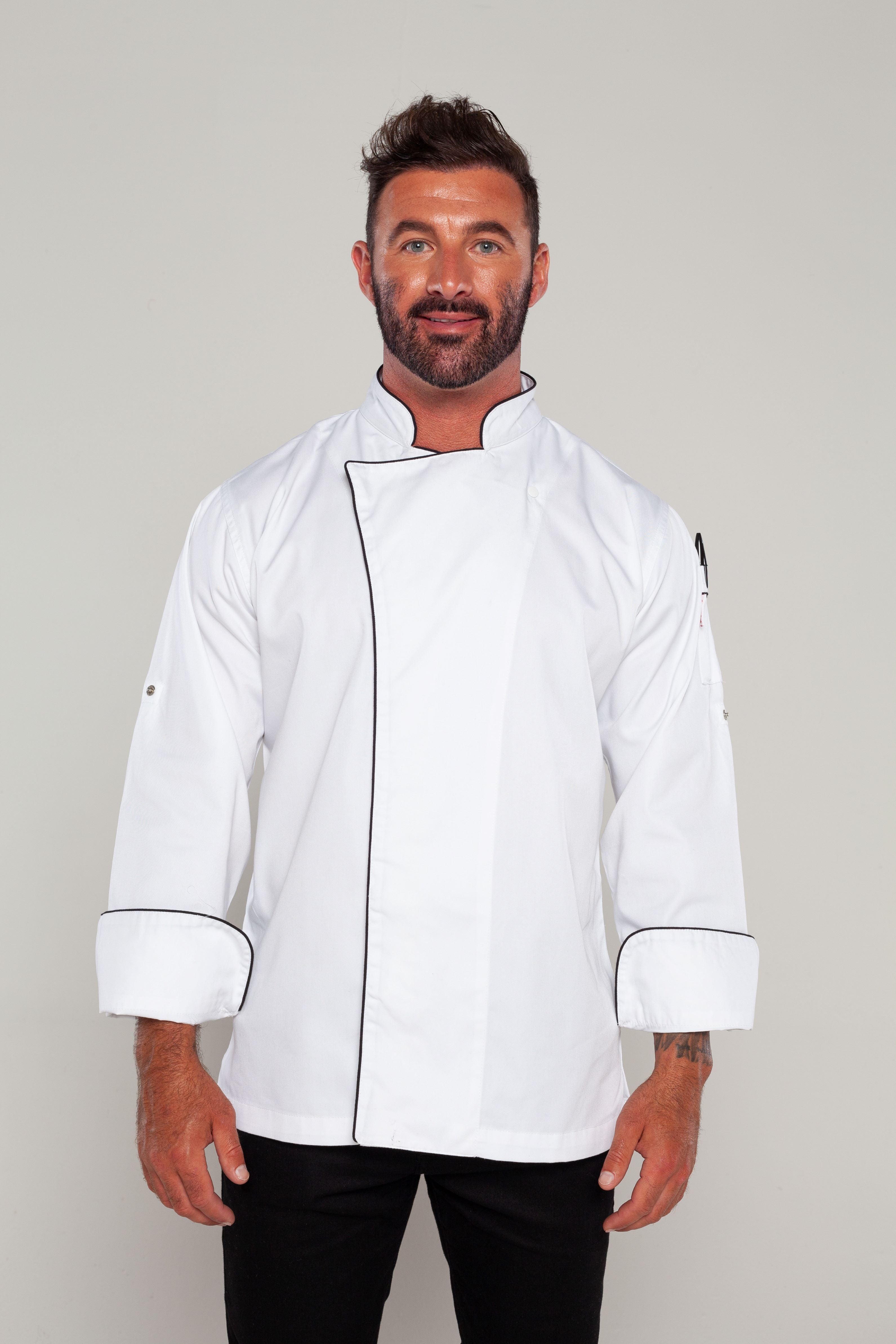 Cove Executive white chef jacket Coolvent