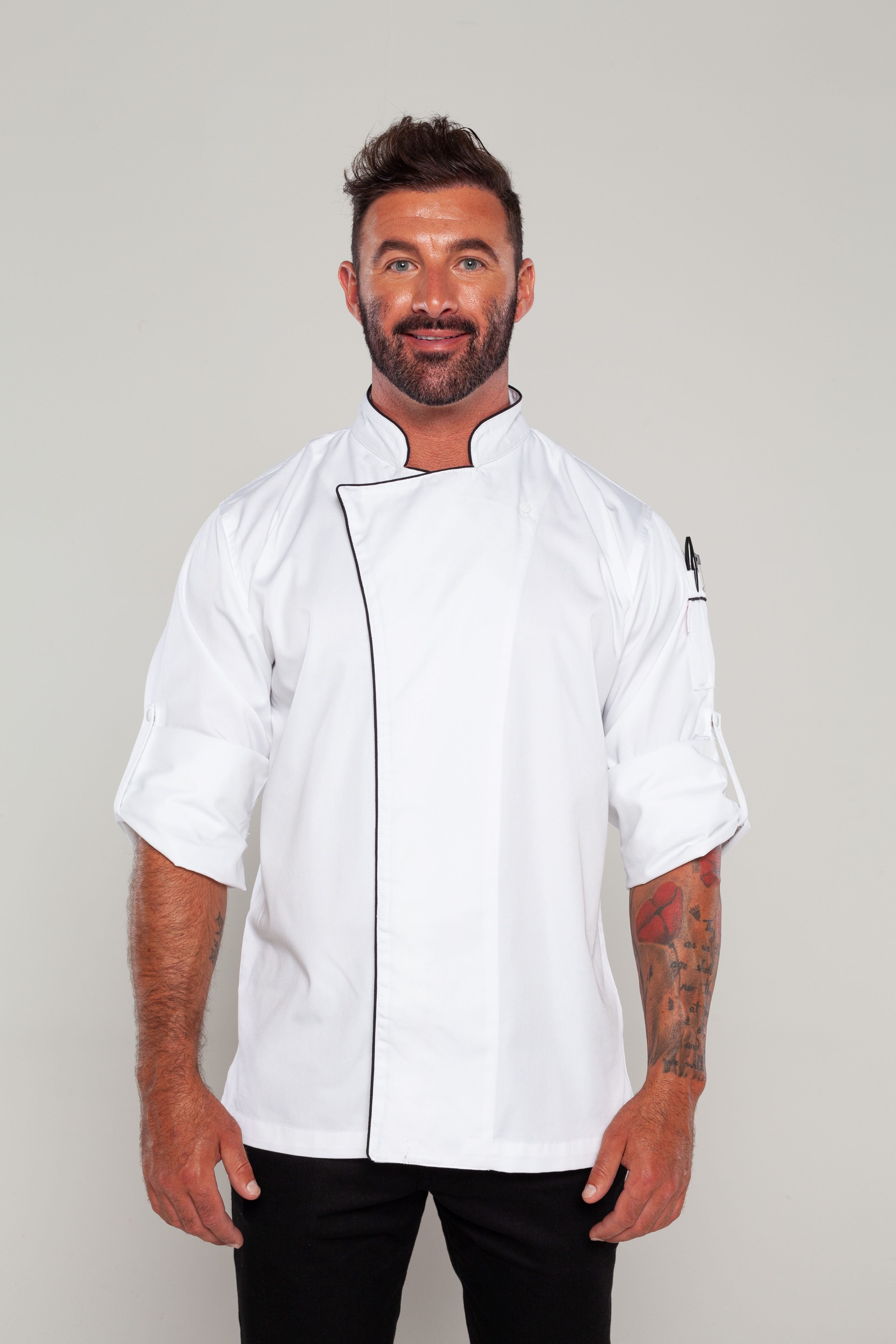 Cove Executive white chef jacket Coolvent