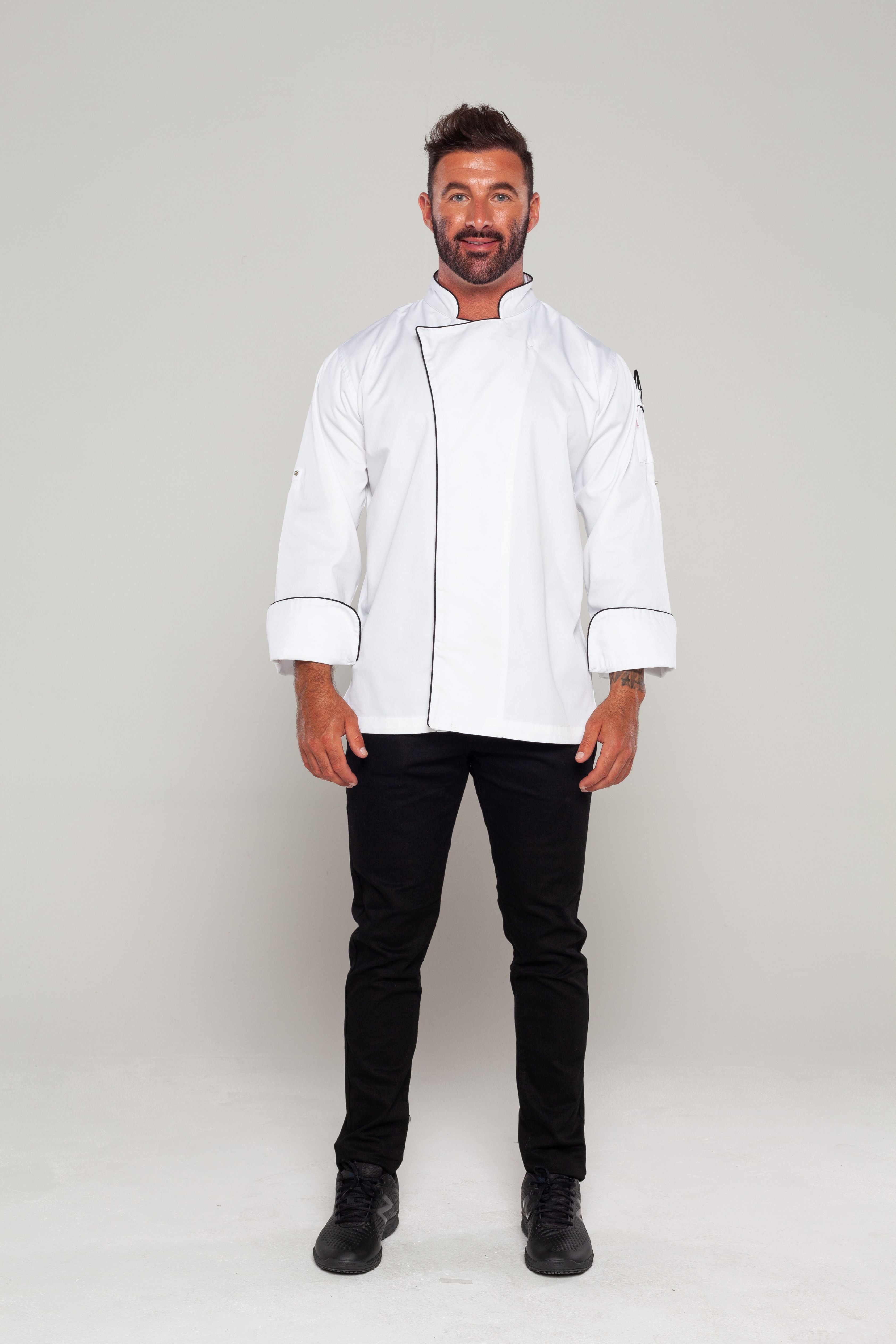 Cove Executive white chef jacket Coolvent