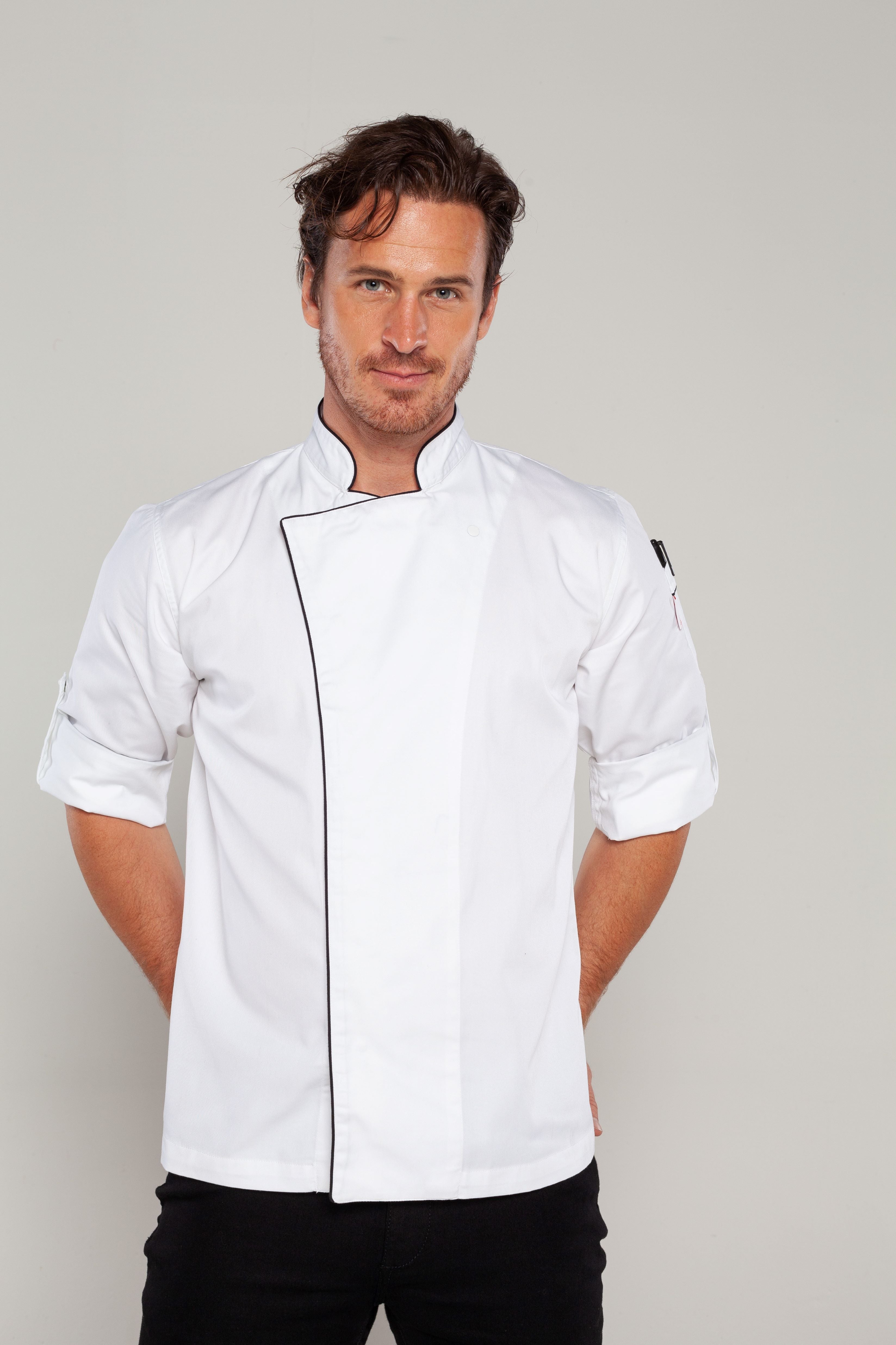 Cove Executive white chef jacket Coolvent