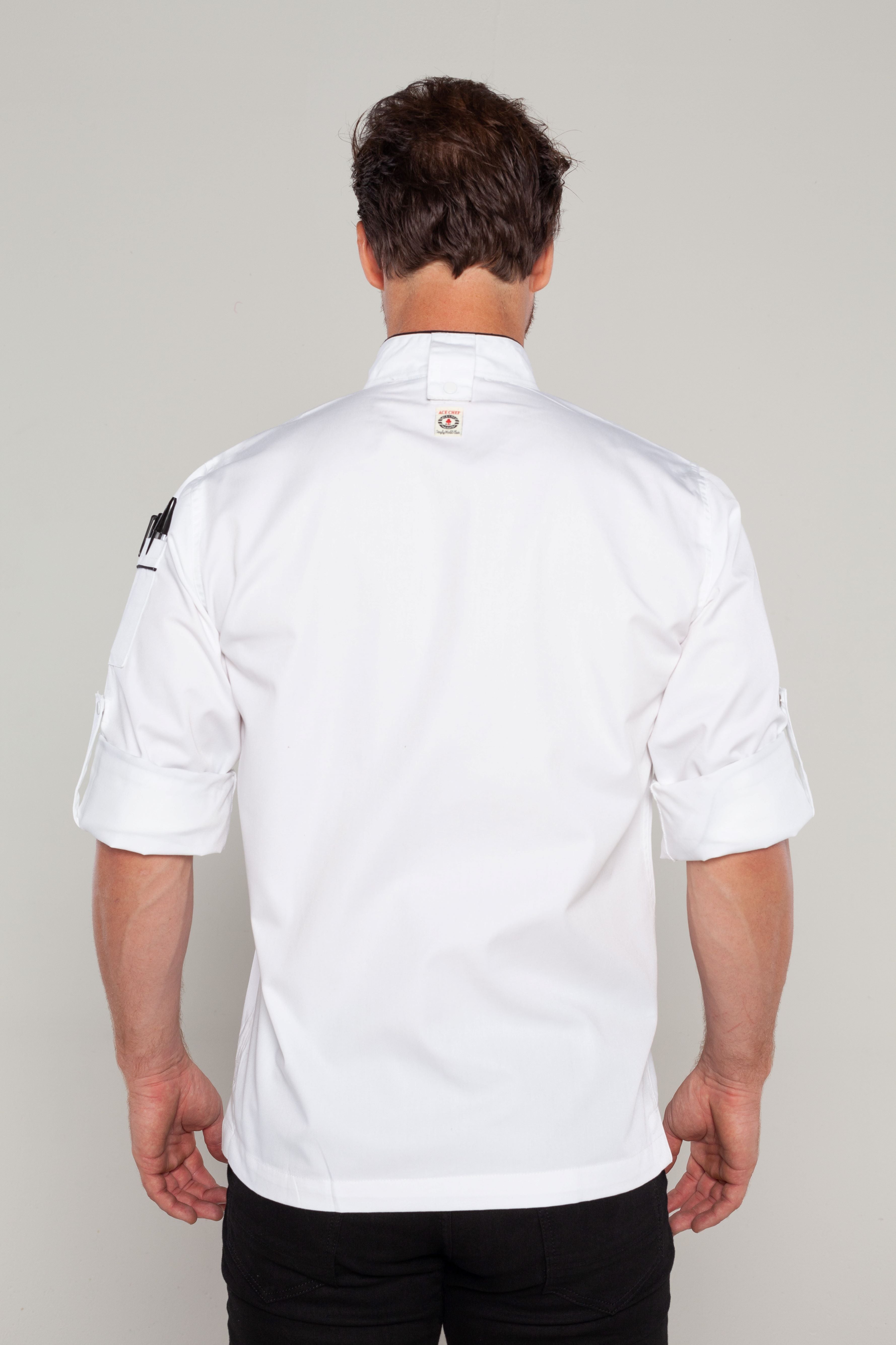 Cove Executive white chef jacket Coolvent