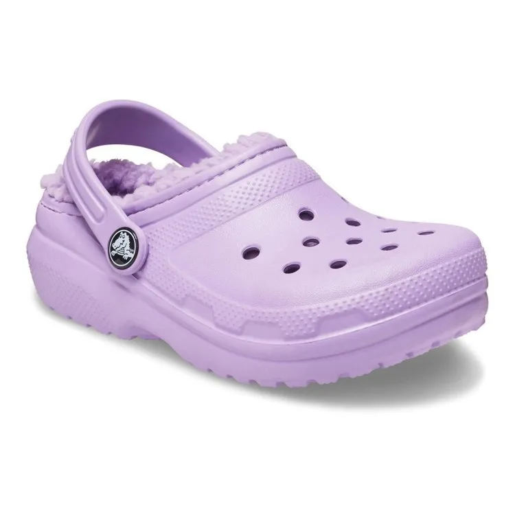 Crocs Classic Lined Clog Kid Bambina Orchidea