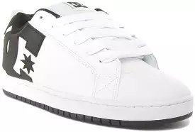 DC Shoes Court Graffik White Black Men's - Available Now