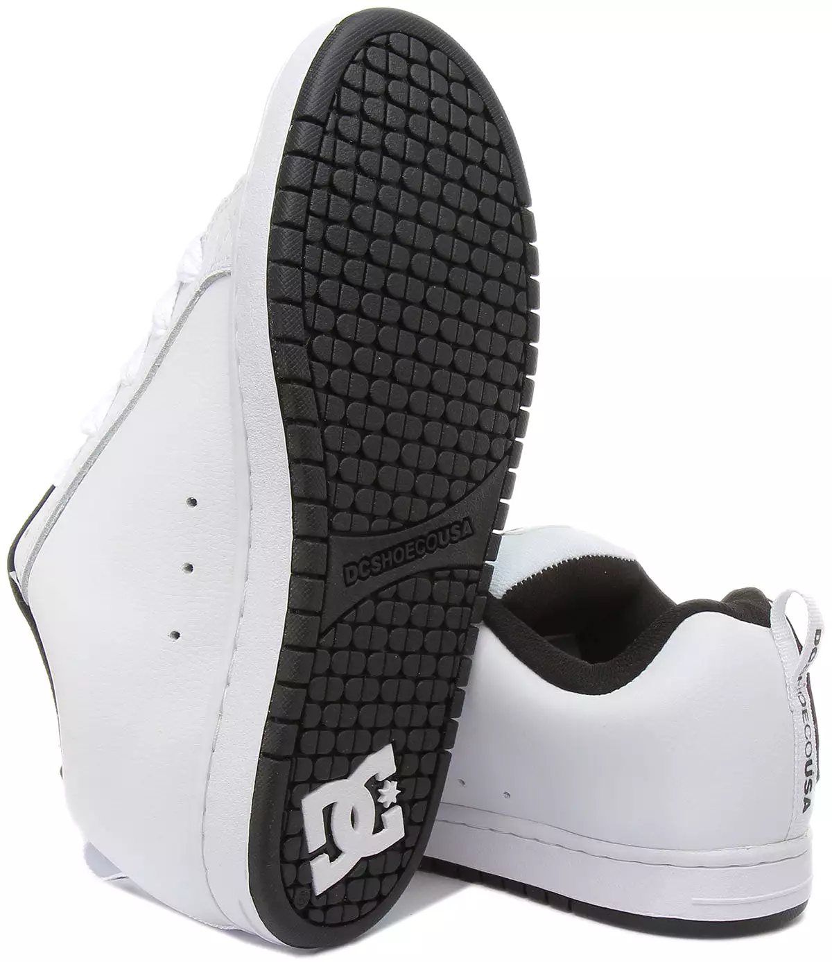 DC Shoes Court Graffik White Black Men's - Available Now