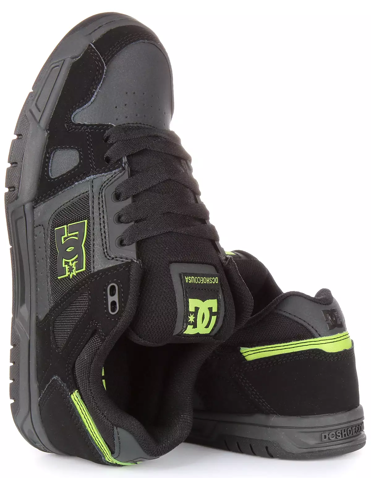 DC Shoes Stag Men's Sneakers - Black Green