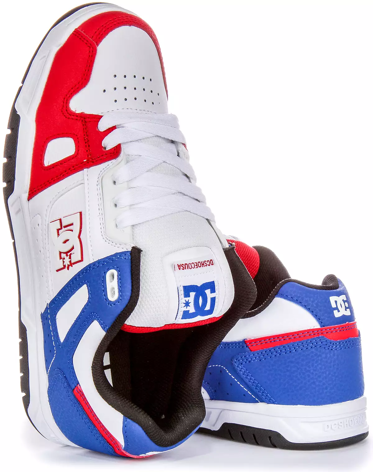 DC Shoes Stag - White Blue Red - Men