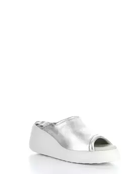 DOLI042FLY Silver Sandals - Round Toe - Result