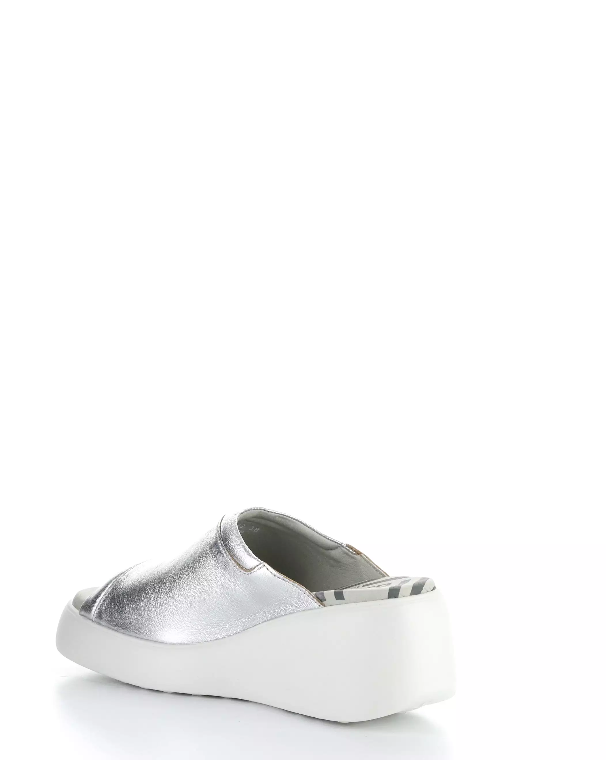 DOLI042FLY Silver Sandals - Round Toe - Result