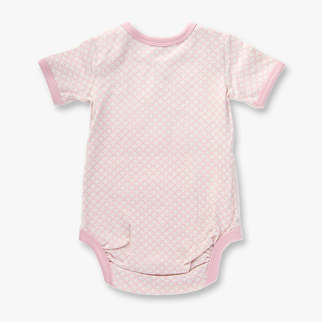 Dusty Pink Short Sleeve Bodysuit - Shop Now!