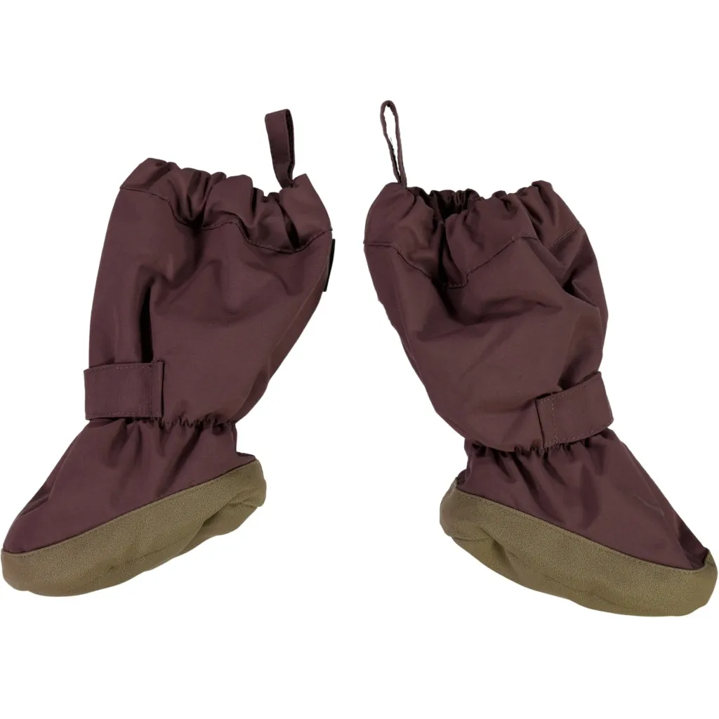 Eggplant Tech Outerwear Booties