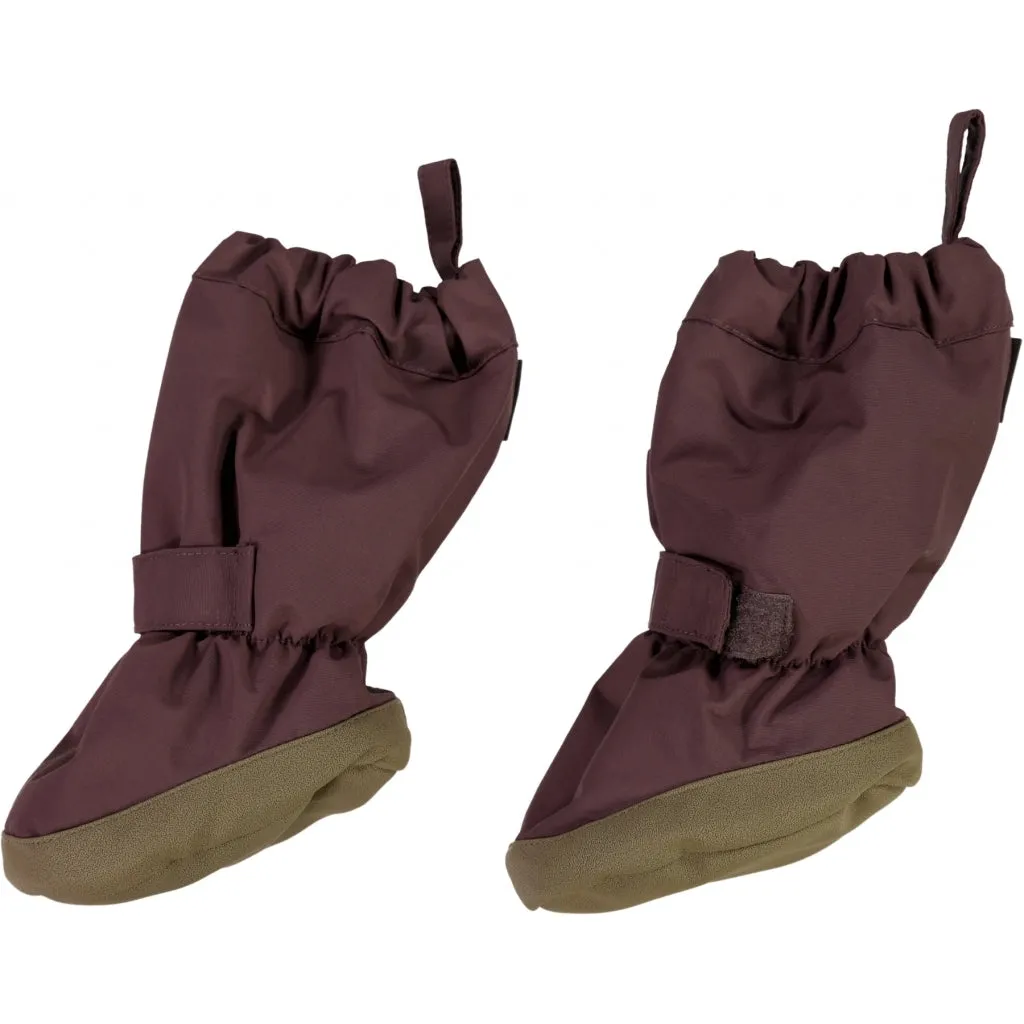 Eggplant Tech Outerwear Booties