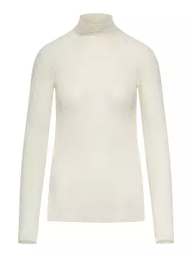 embroidered turtleneck jumper