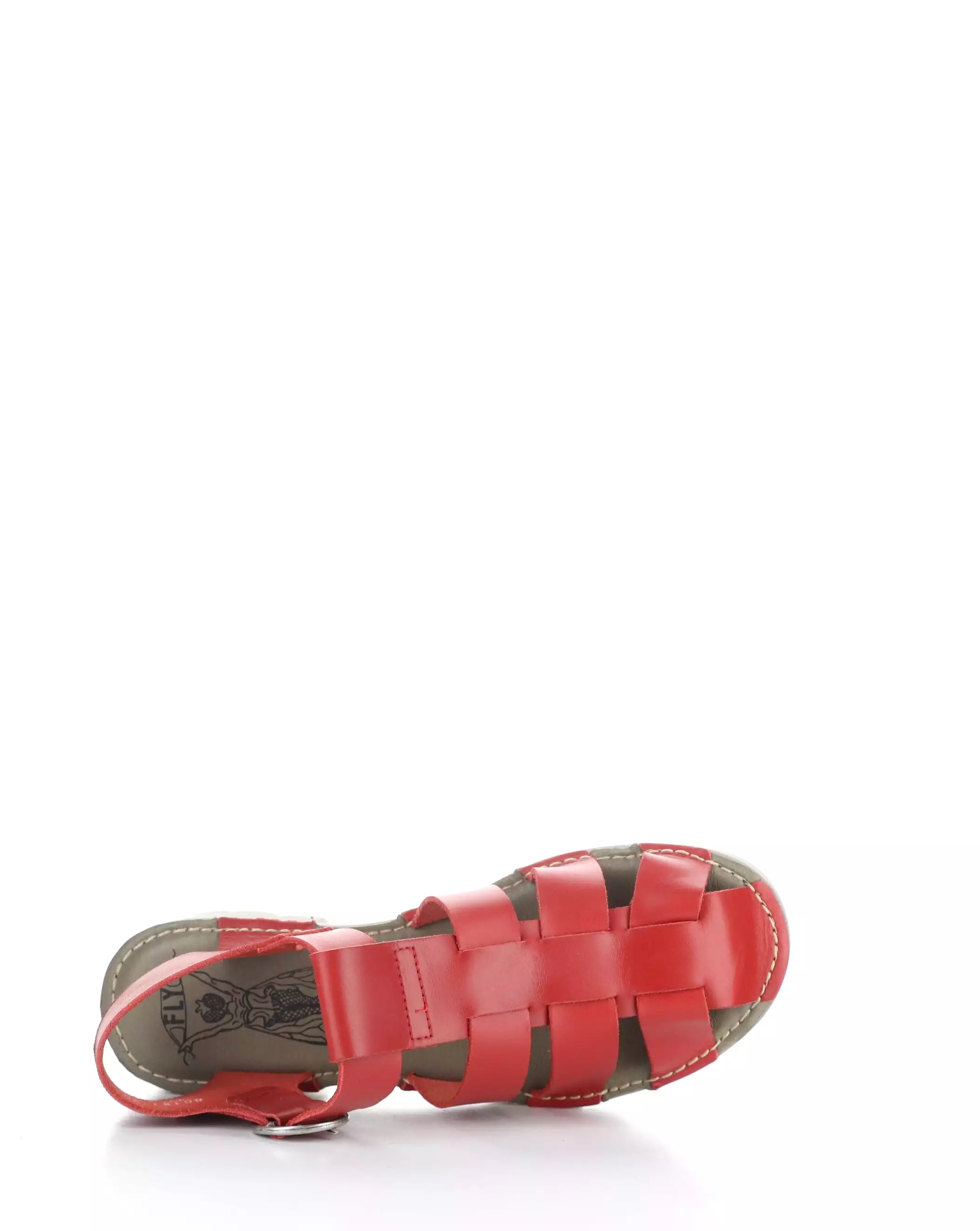 EMME511FLY women's red round toe sandals