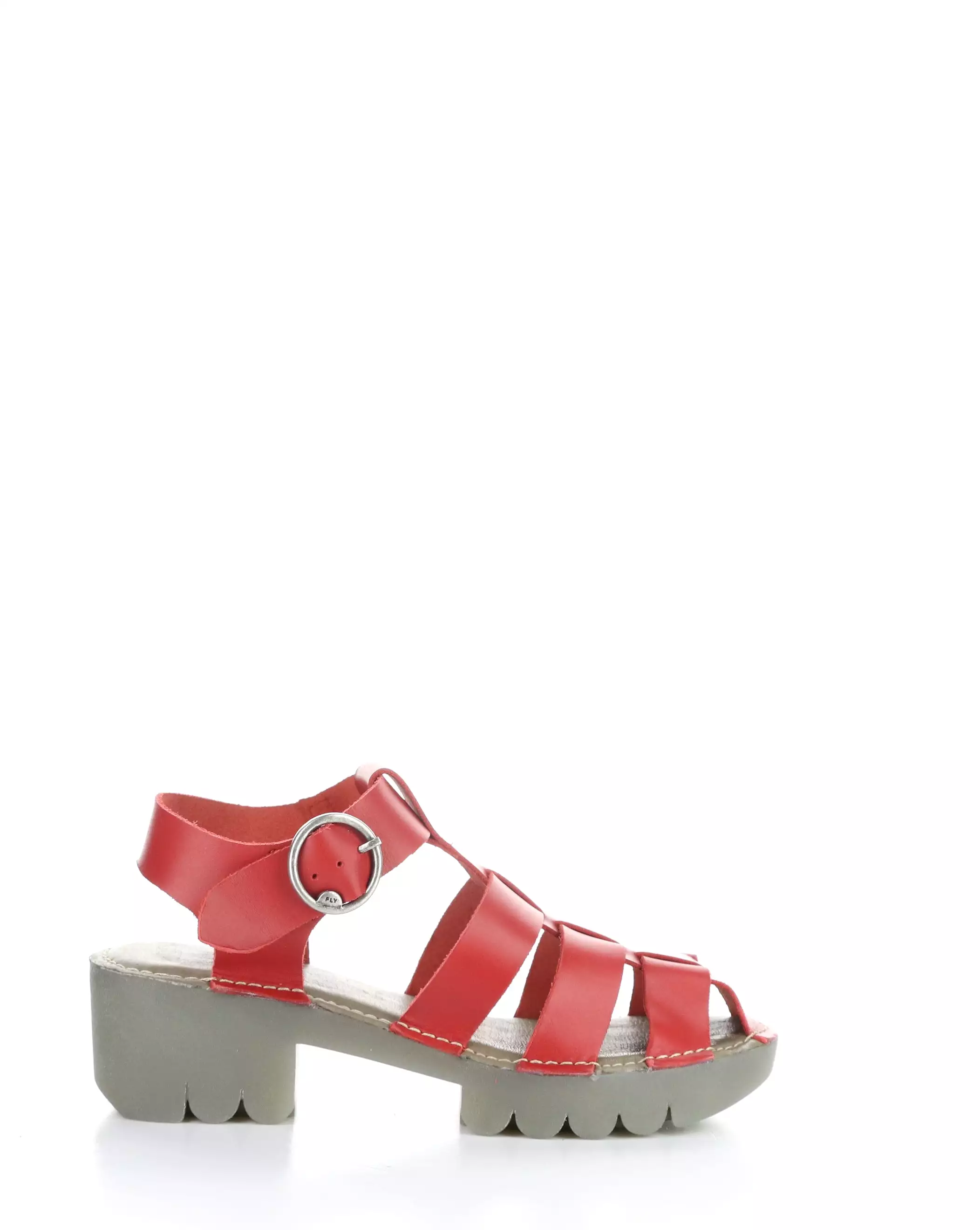 EMME511FLY women's red round toe sandals